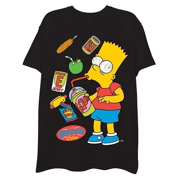 THE Simpsons Men’s Bart Simpson Classic T-Shirt - Picture 1 of 1